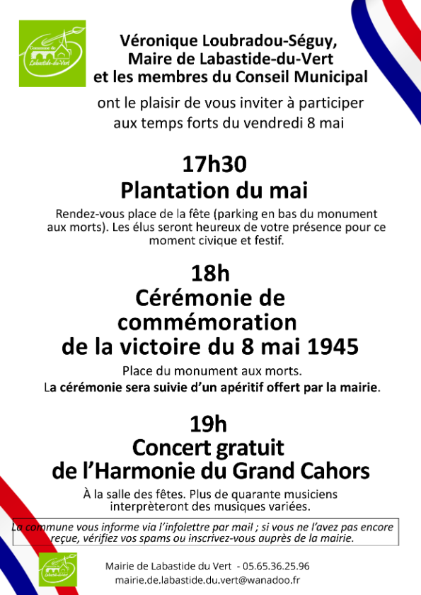 18h - cérémonie du 8 mai